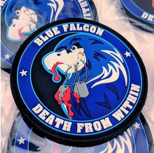 Blue Falcon Morale Patch
