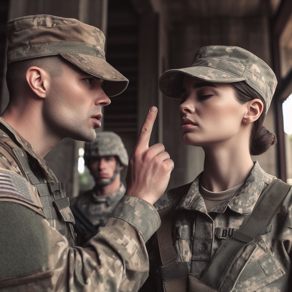 Military Chain of Command Often in Opposition to Open Door Management Philosophy