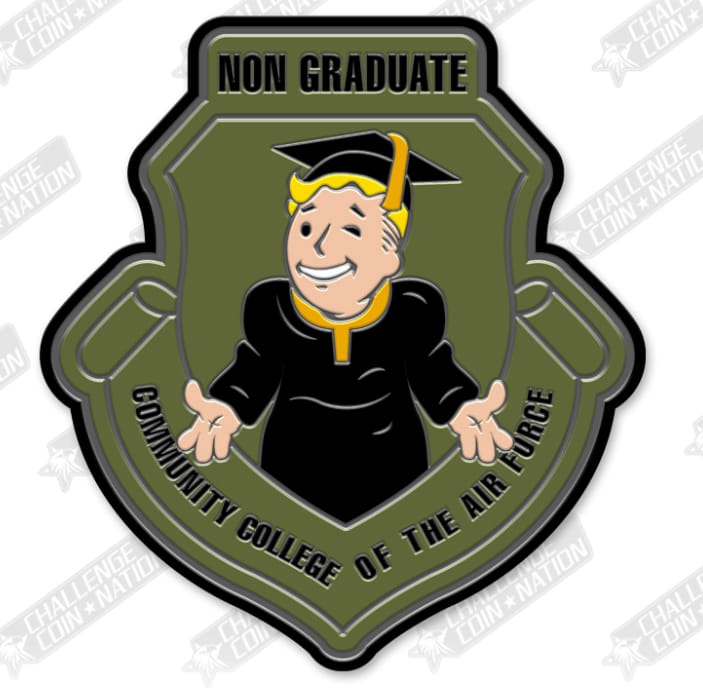 The CCAF Non-Graduate Morale Patch