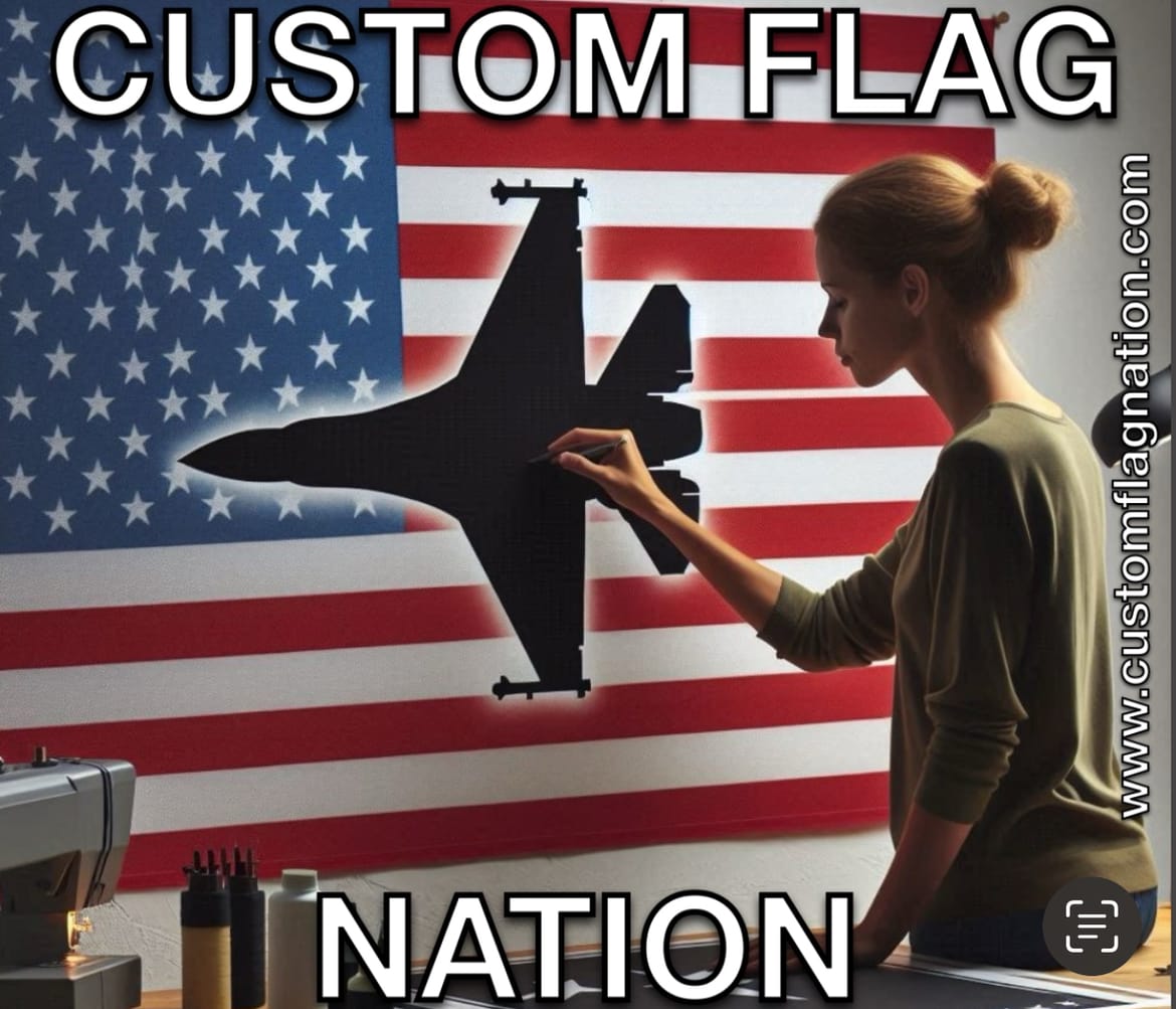 Custom Flag Nation Aircraft Wall Flags