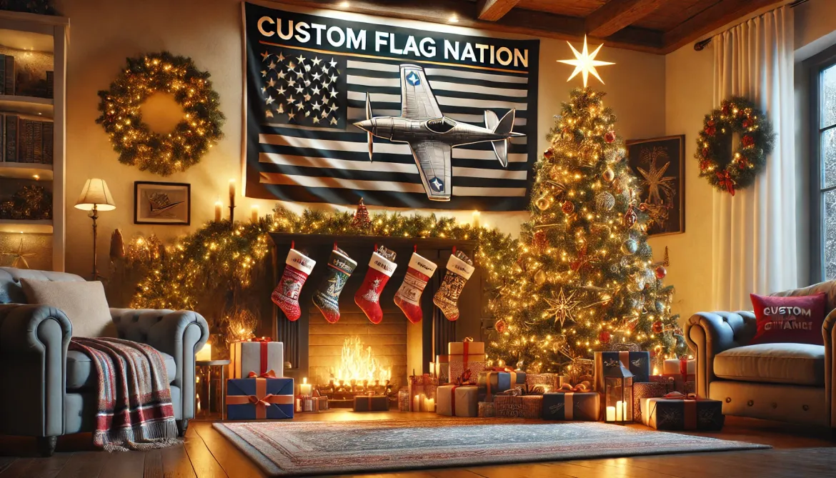 Decorative Flags as Christmas Gifts