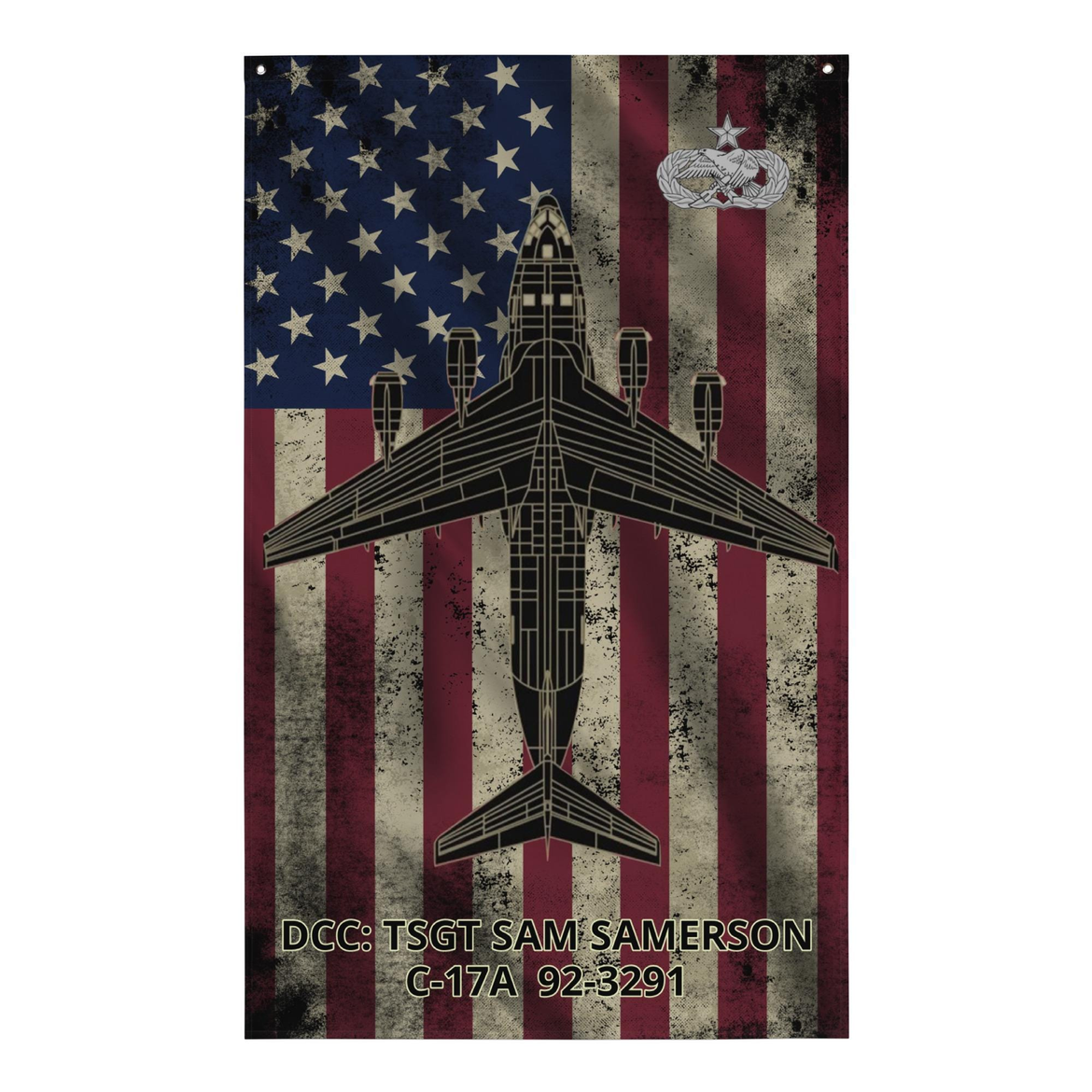 C-17A Globemaster III Custom Flag
