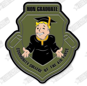 The CCAF Non-Graduate Morale Patch