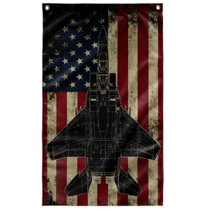 F-15 Eagle Wall Flag